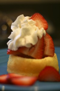 Tartelette palet breton aux fraises