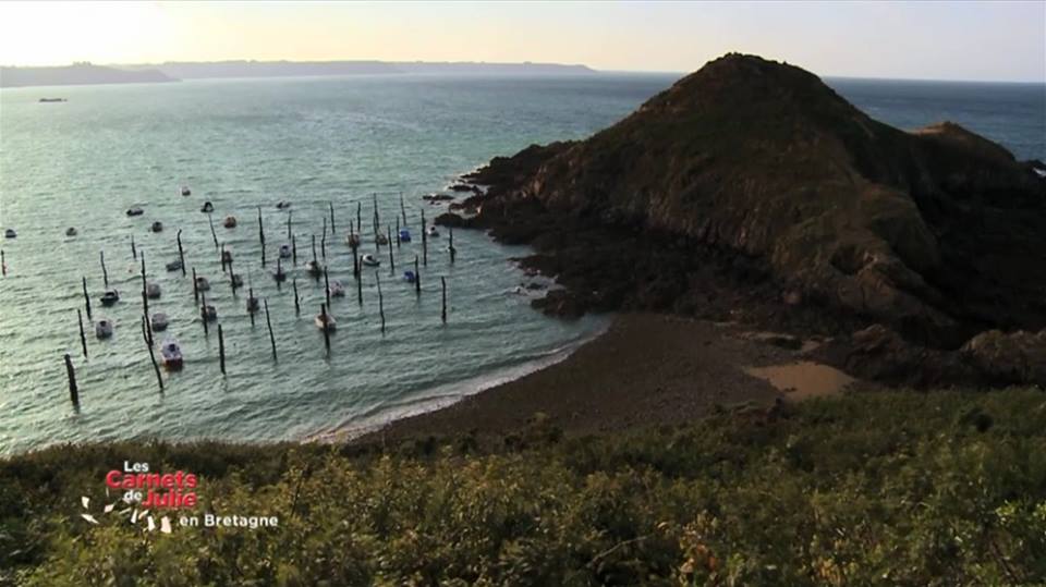 L’émission « Les Carnets de Julie » sillonne la Baie de St-Brieuc