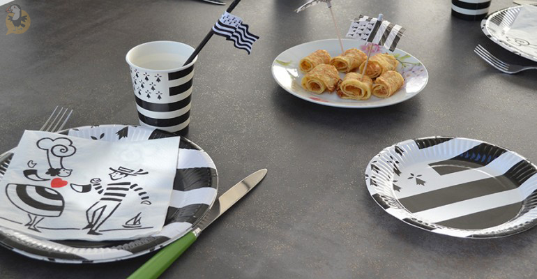⇒ Idée Décoration de Fête & Table bretonne - Bretagne