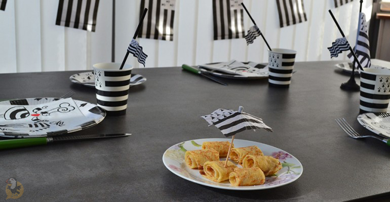 ⇒ Idée Décoration de Fête & Table bretonne - Bretagne