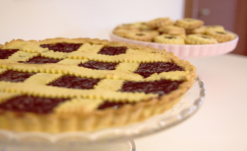 Tarte à la confiture de fraise de Plougastel