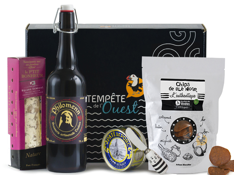 ⇒ Panier/Coffret Apéritif : pour un apéro 100% Breton