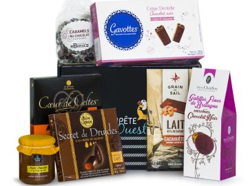 Coffret chocolat garni