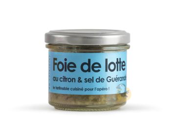 Foie de lotte au sel de Guérande