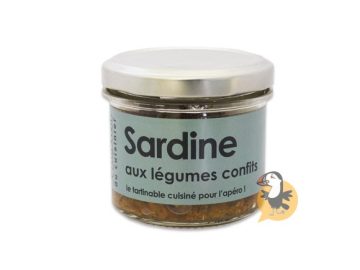 Rillettes de sardine L'Atelier du Cuisinier