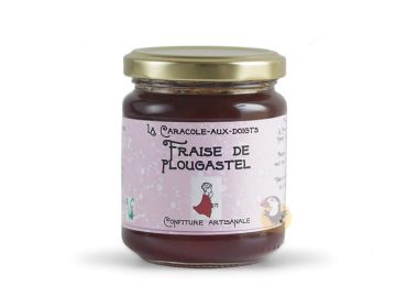 Confiture fraise de Plougastel Caracole