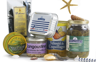 Produits de la mer bretons