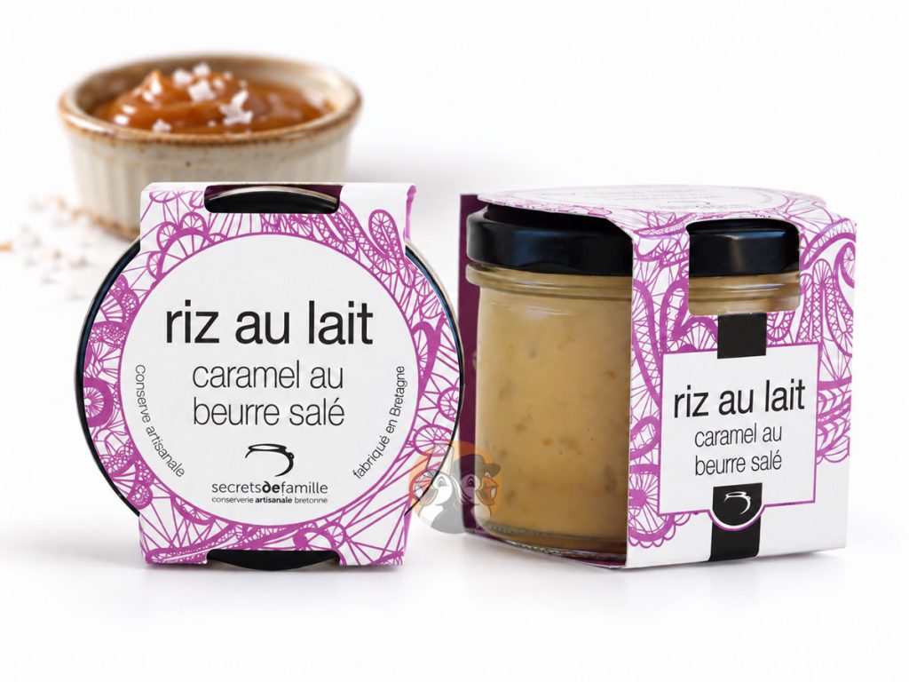 Riz au lait au caramel beurre salé Secrets de Famille