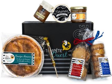 ⇒ Coffret de biscuits bretons & caramels 100% Pur Beurre