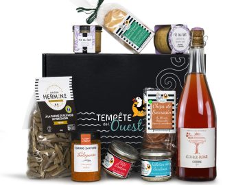 Coffret très gourmand - Les Chemins de Provence - Panier gourmand