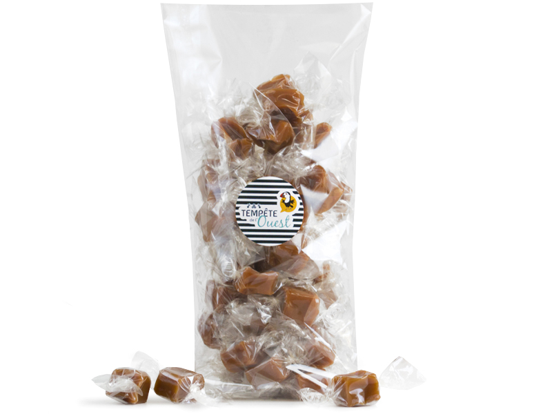 Caramels bretons au beurre salé Bordier - Sachet 250g