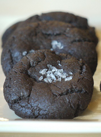 Cookies chocolat et fleur de sel