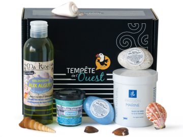 Coffret gourmand de Noel garni de confiseries artisanales - Label EPV