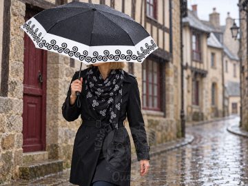 Alternative view of Parapluie breton pliant - Triskell