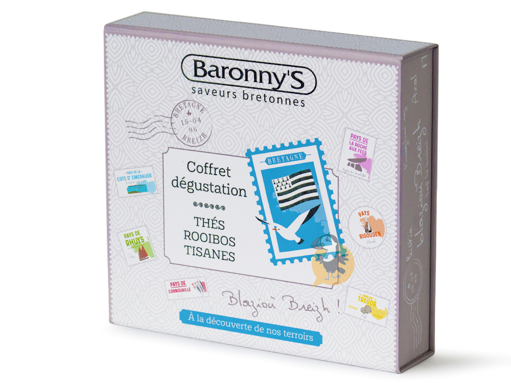 COFFRET DE TISANES  NATURE ET FORME - BARONNY'S