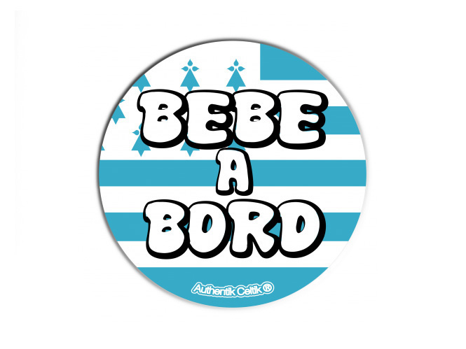Autocollant Breton Pour Voiture Bebe A Bord Garcon