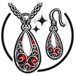 Parure assortie disponible