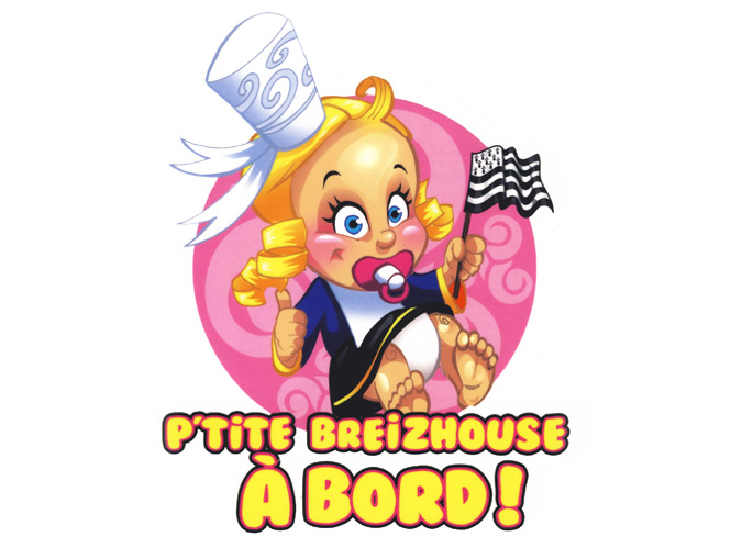 Bébé à Bord Bretagne - déco-adhésive.com