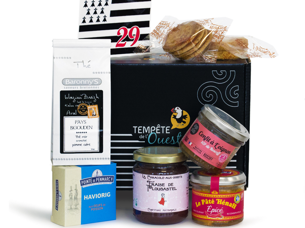 ⇒ Panier Gourmand - Spécialités Bretonnes du Finistère - 29