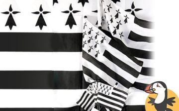 Flagge Bretagne Gwenn-Ha-Du - Kostenloses Foto auf
