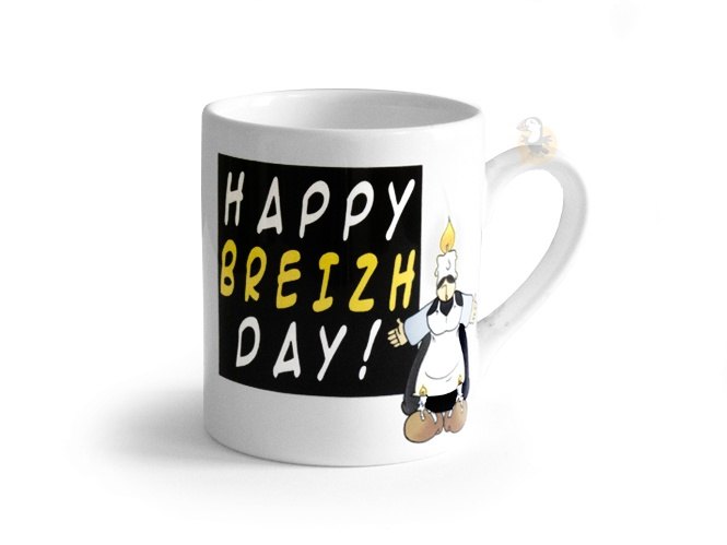 Mug Happy Breizh Day Tasse Joyeux Anniversaire Breton