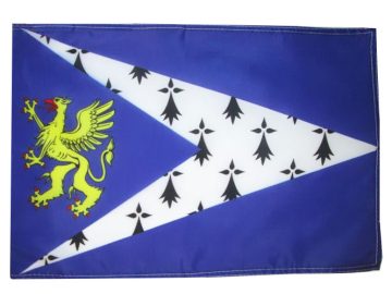 Drapeau Bretagne 90X60Cm - Drapeau Breton - France 60 X 90 Cm