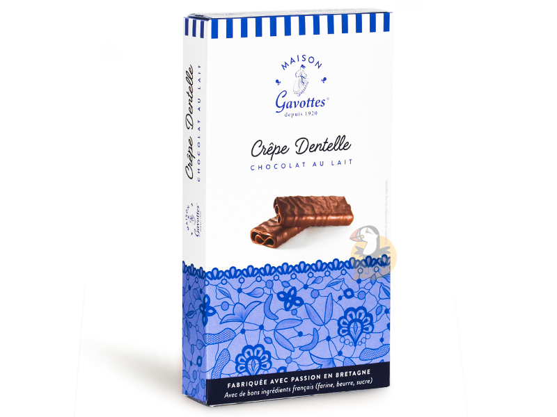 ⇒ Gavottes - Crêpes dentelle de Bretagne Chocolat au Lait