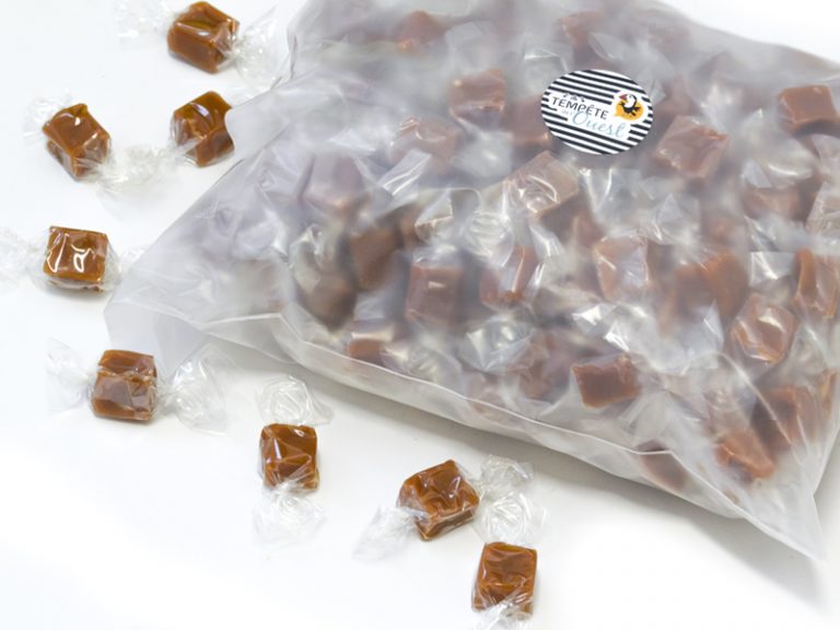 ⇒ Caramels bretons / tendres au beurre salé Fabrication Bretonne Vrac