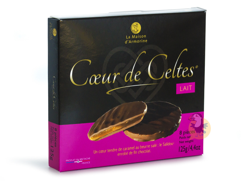 Coffret forme Coeur plat tout Chocolat Personnalisé pour la Fête