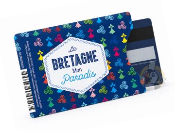 Alternative view of Etui protège CB coloré - La Bretagne Mon Paradis