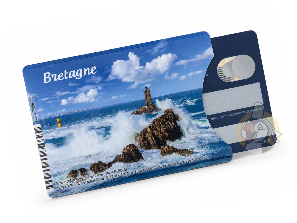 Etui protège carte bancaire phare breton – Image 2