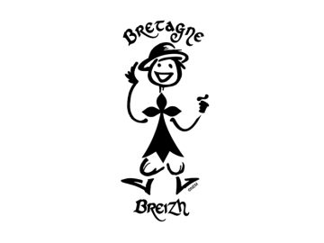 Casquette Bretonne Marche Breizhique – Autocollant BZH
