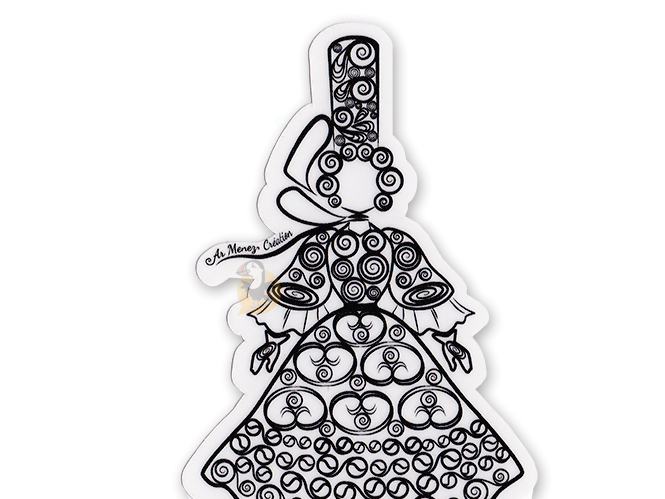 Autocollant Broderies - Bigoudène ou Breton – Image 2