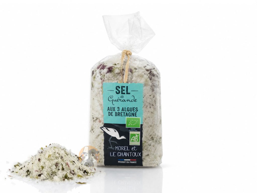 Sel de Guérande aux 3 algues de Bretagne - 250g