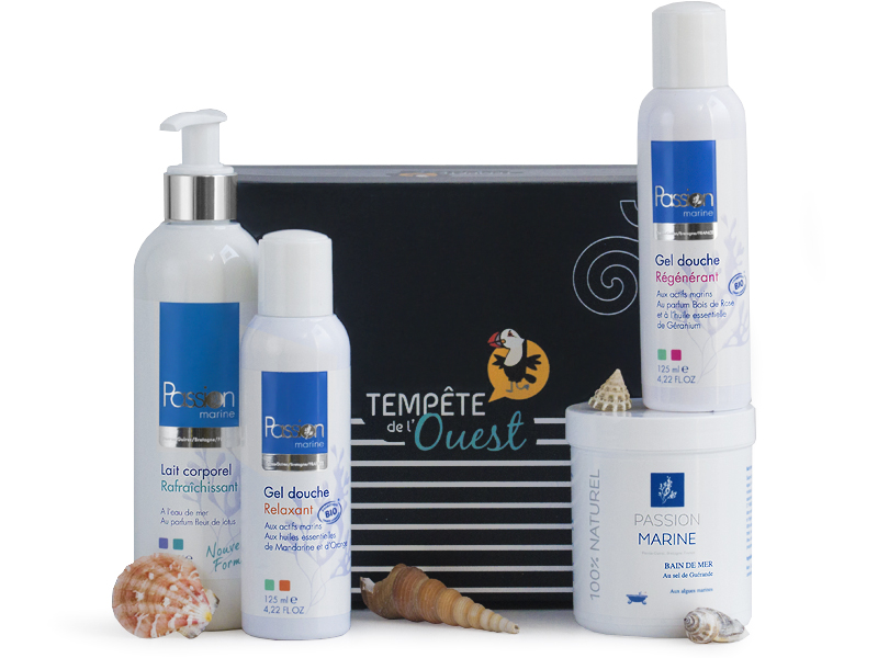 Coffret thalasso / cosmétiques aux actifs marins Passion Marine