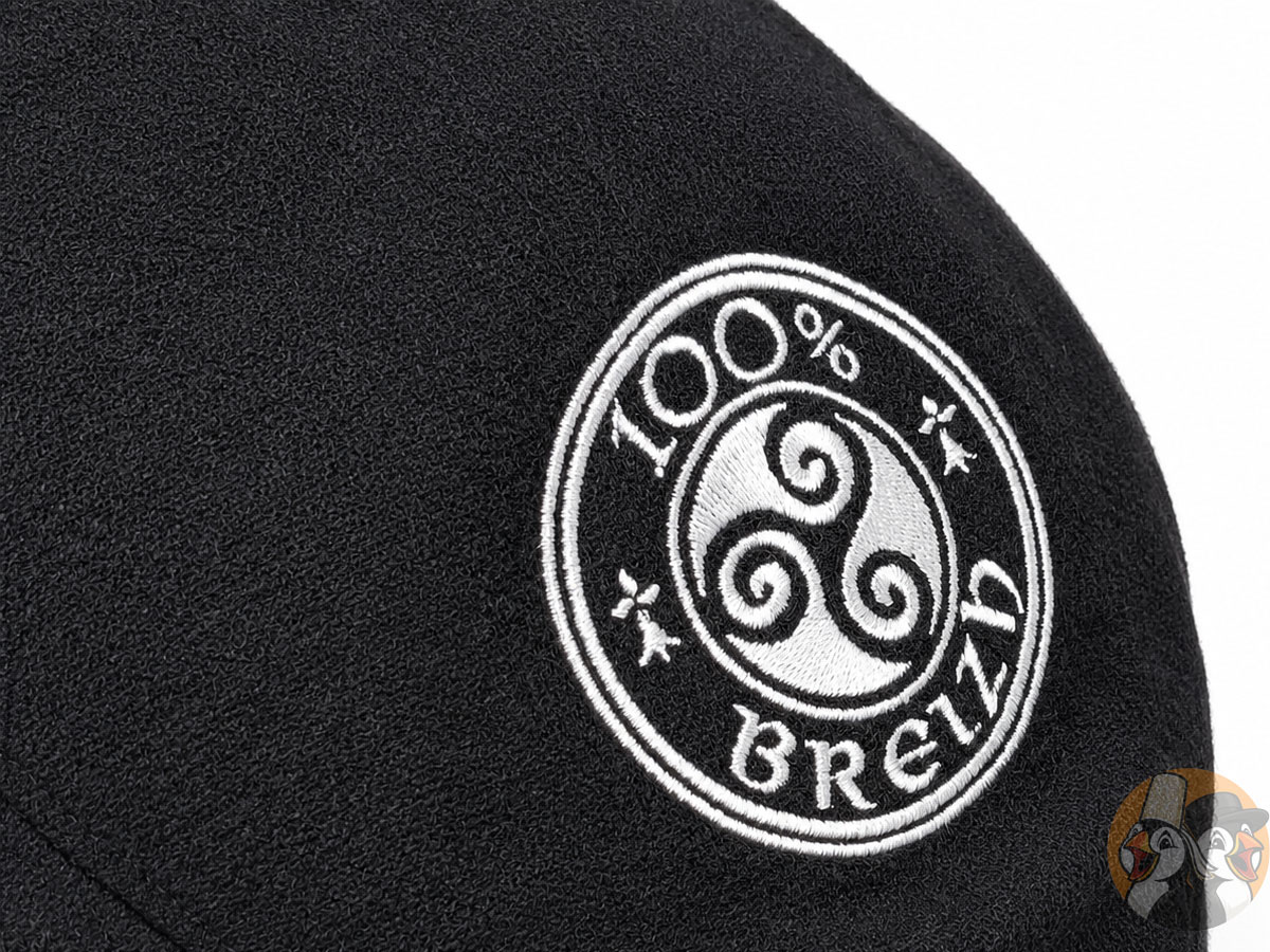 Casquette plate noire Breizh Triskell – Image 5