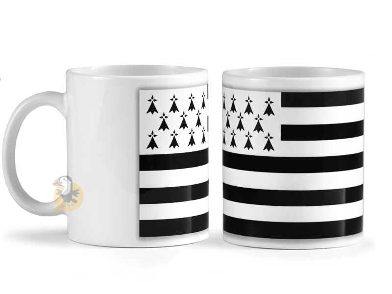 Sweat à Capuche Drapeau Bretagne | Arbre Avec Gwenn Ha Du & Triskèle - Coupe Classique - 241 G