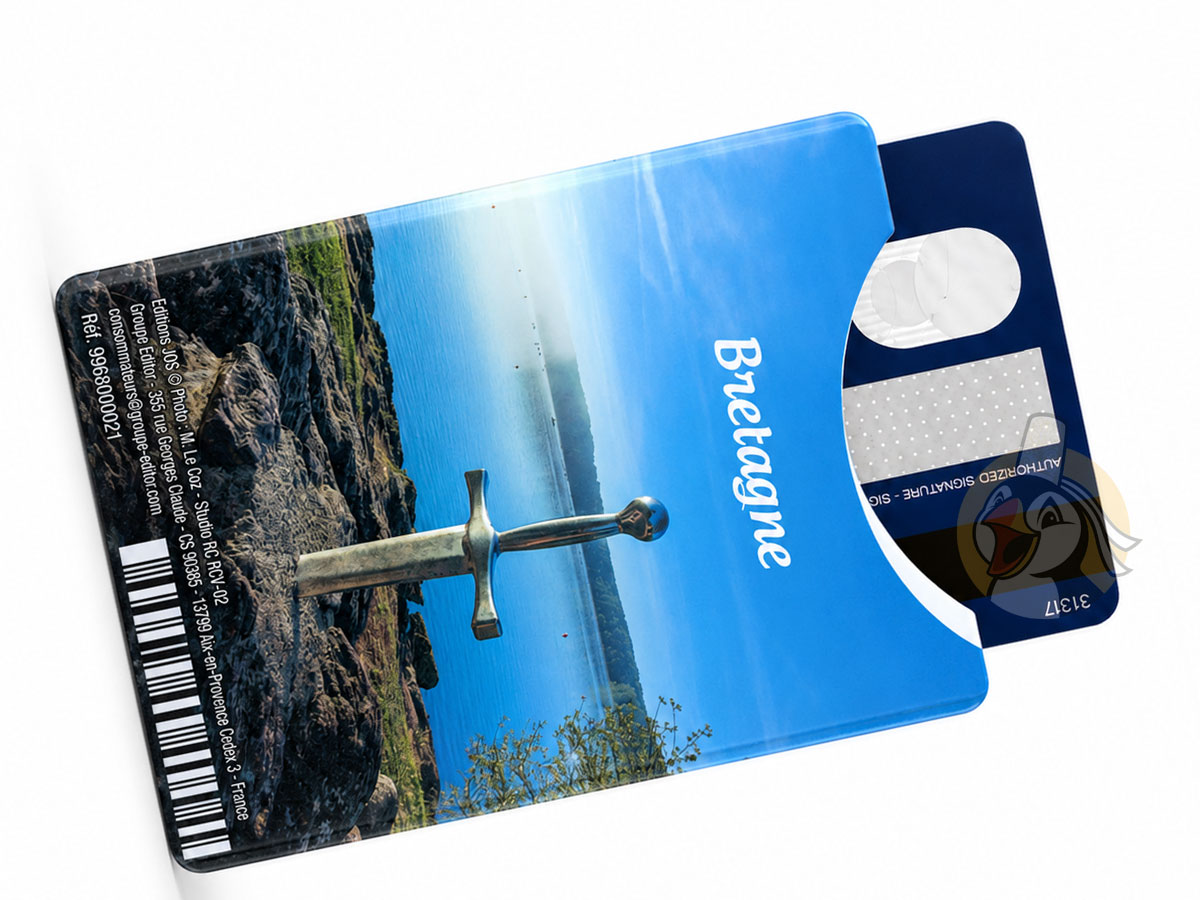 Etui protège carte bancaire Excalibur – Image 2