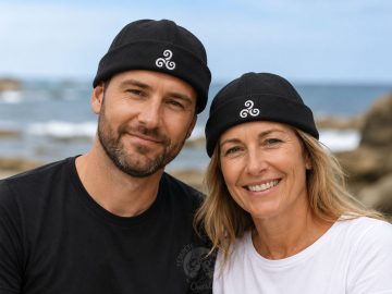 Alternative view of Miki / Bonnet marin en laine - Triskell