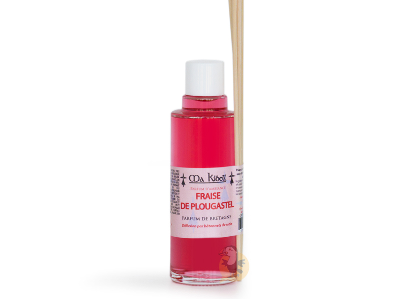 ⇒ Parfum d'ambiance / Diffuseur Fraise de Plougastel - Ma Kibell