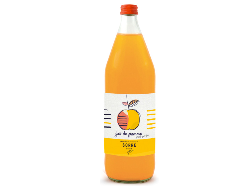 Jus de Pomme Bio Breton - Achat / Vente En ligne - 100% Artisanal