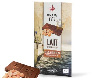 Tablette Chocolat au lait aux noisettes entières 100g bio - Boutique -  Naturline