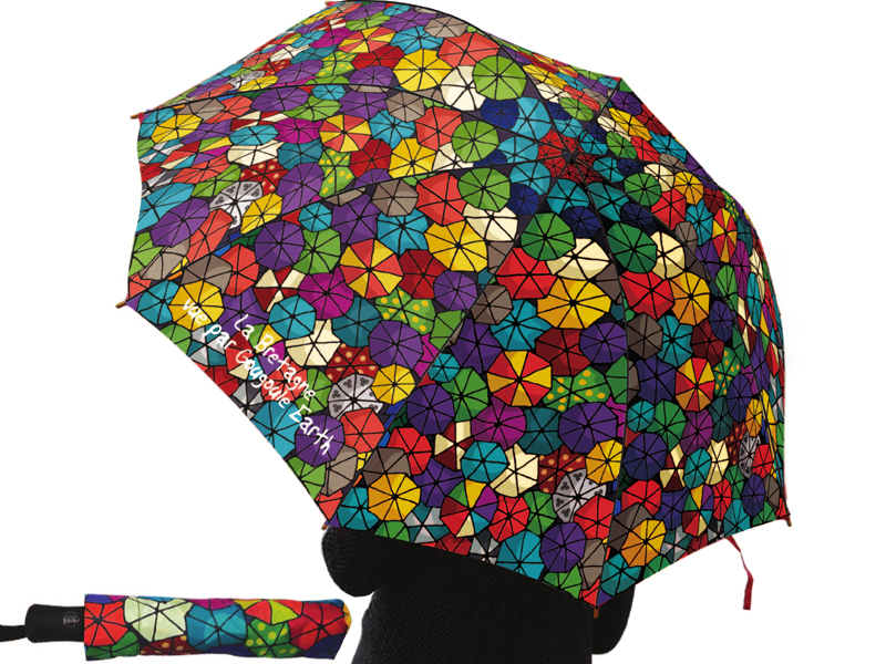 Parapluie Coupe-vent Compact Palestine - Noir UV50+, 92 Cm De Diamètre, 220g - Parfait Pour Sac à Dos Ou Sac à Main