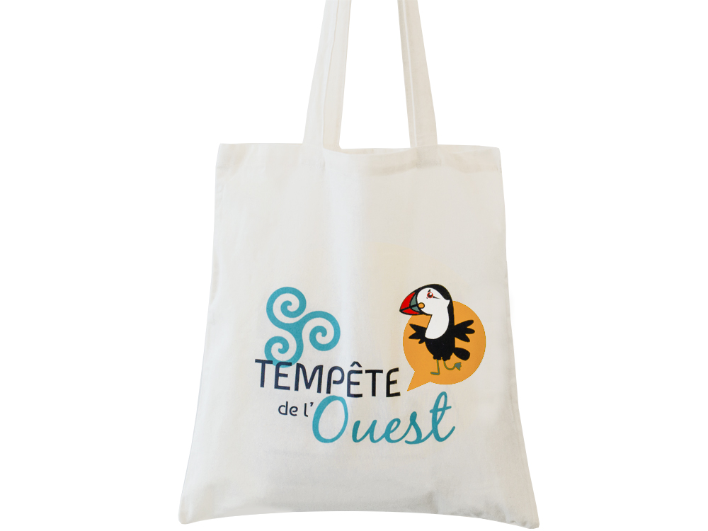 tote-bag tempête de l'ouest