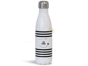 ⇒ Bouteille thermos 500ml Triskell La vie est belle en Bretagne ! 26 cm