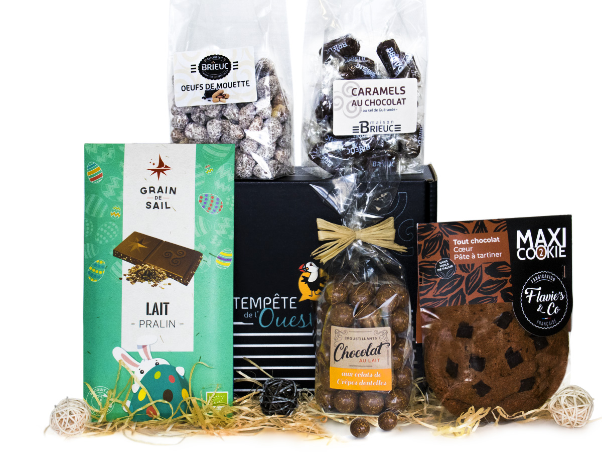 Coffret 24 chocolats haut de gamme