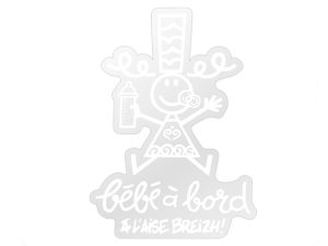 Autocollants Bretons Bebe A Bord Stickers Voiture Bebes Bzh A Bord