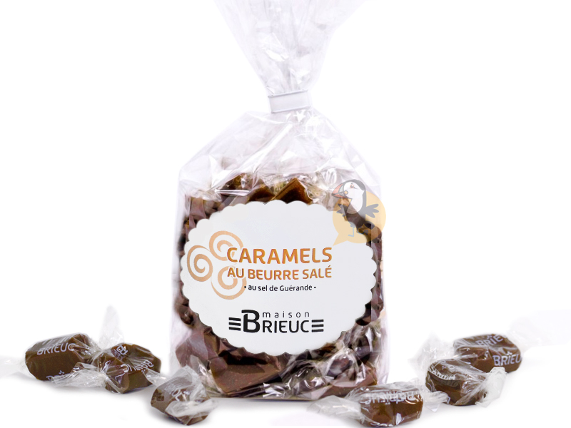 Caramel au beurre salé à la Nacre de sel de Millac - Le Bonbon