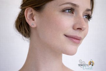 Alternative view of Boucles d'oreilles clous Triskell - Argent 925
