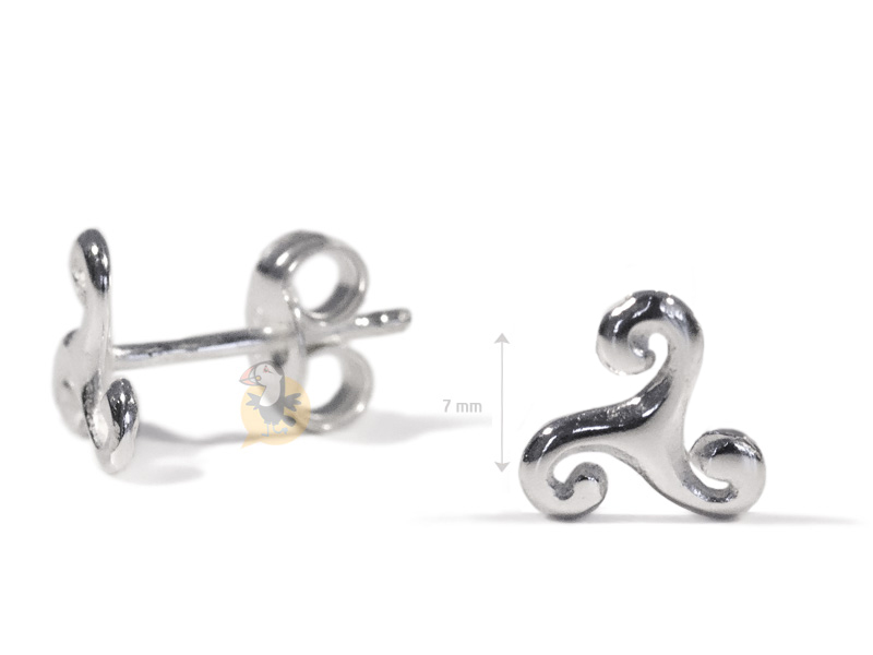 Boucles d'Oreilles Croix en Argent 925 | Pendantes | 15x40 mm | Design Moderne